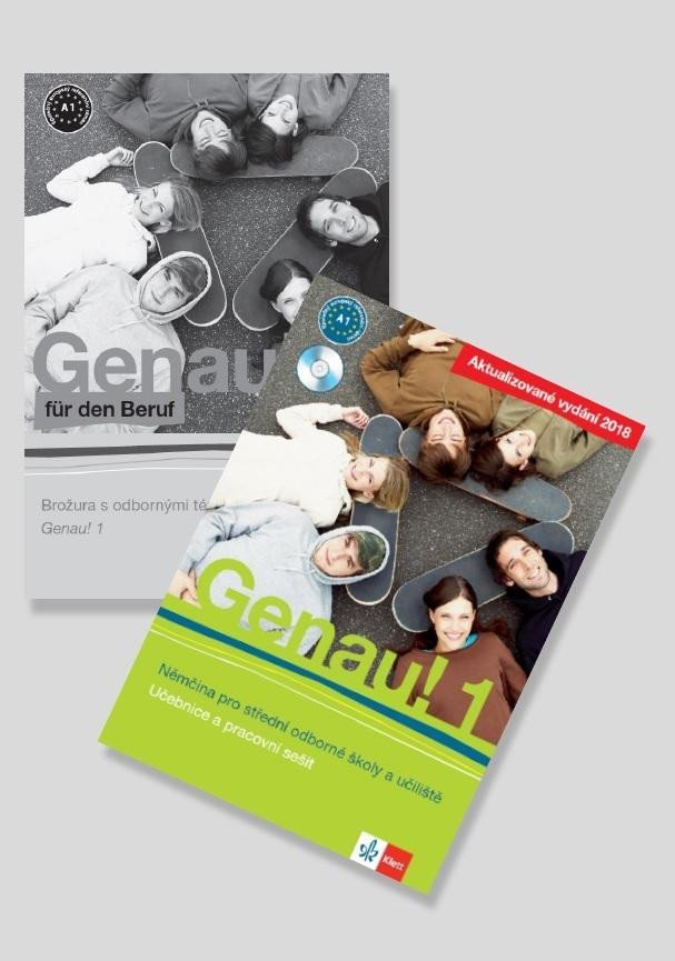Genau! 1 2018 (A1) – učebnice s pracovním sešitem + Beruf - Carla Tkadlečková