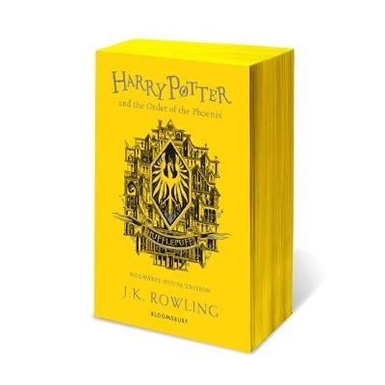 Harry Potter and the Order of the Phoenix - Hufflepuff Edition, 1. vydání - Joanne Kathleen Rowling