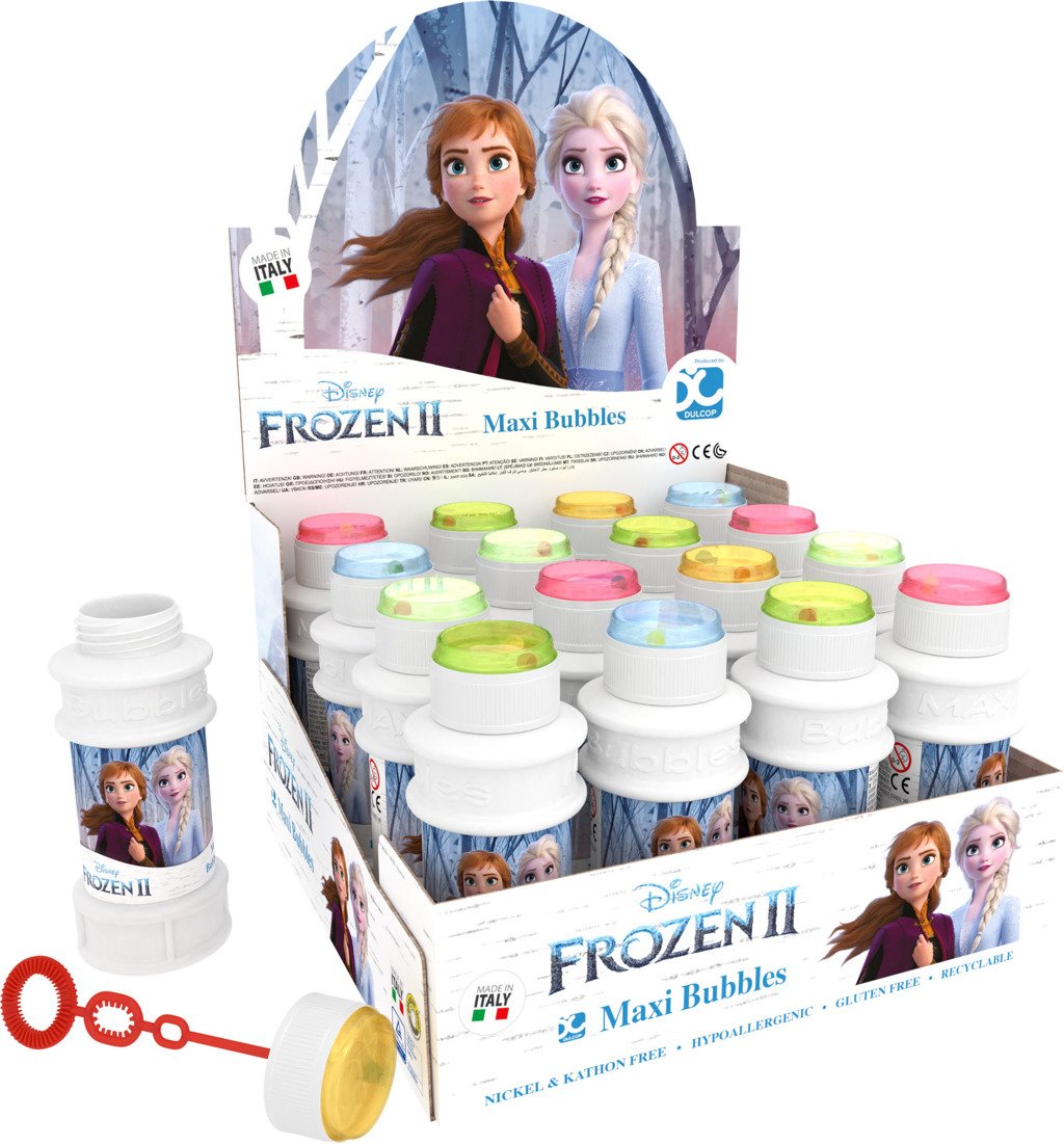 Levně MAXI Bublifuk Frozen 2 mix motivů 175 ml - Dulcop