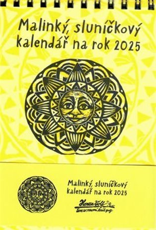 Levně Malinký sluníčkový kalendář na rok 2025 - Honza Volf