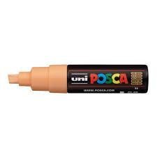 Levně POSCA akrylový popisovač - světle oranžový 8 mm