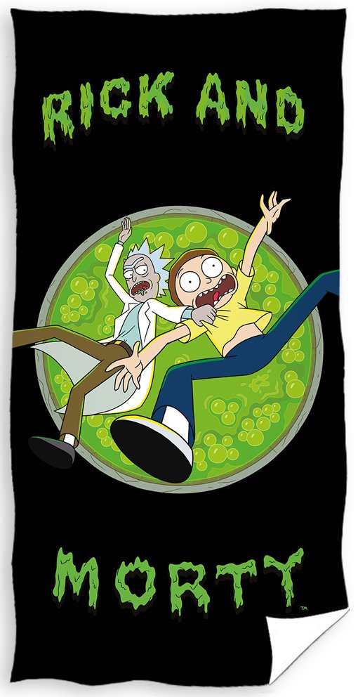 Dětská osuška Rick and Morty Skok do třetí Dimenze
