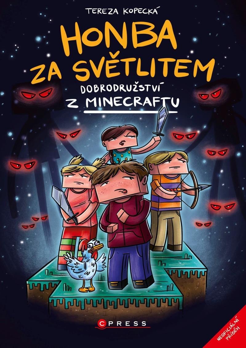 Levně Honba za světlitem - Dobrodružství z Minecraftu - Tereza Kopecká