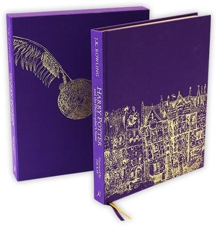 Levně Harry Potter and the Philosopher´s Stone: Deluxe Illustrated Slipcase Edition - Joanne Kathleen Rowling