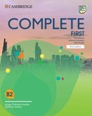 Complete First Workbook without Answers with Audio, 3rd - Jacopo D'Andria Ursoleo
