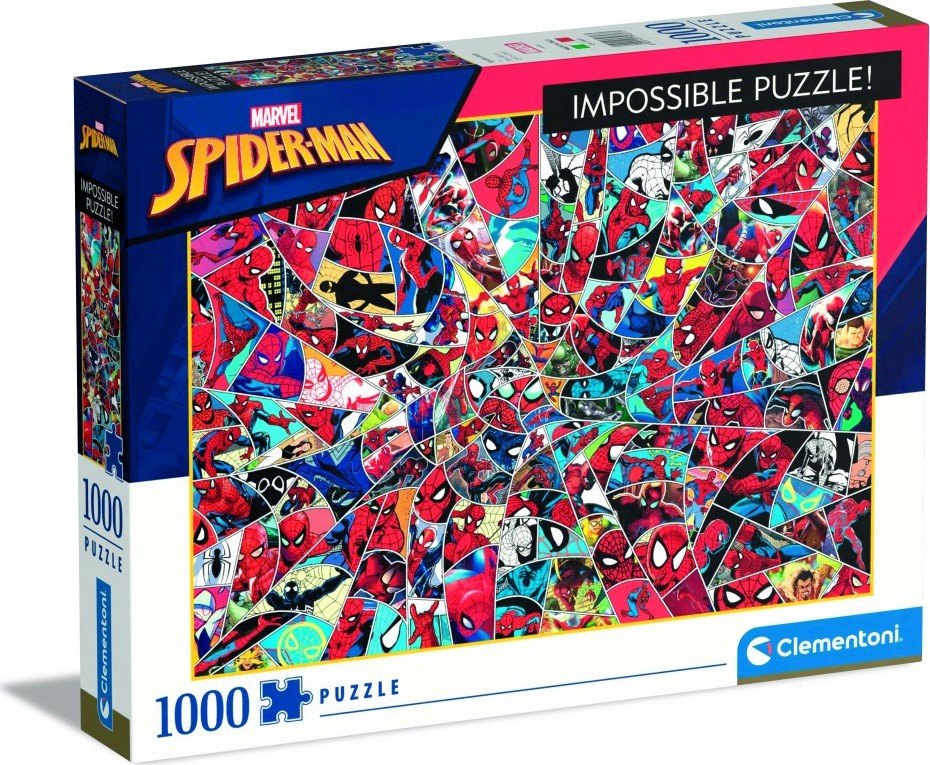 Product detail of Puzzle Impossible: Spider-Man 1000 dílků - Comansi