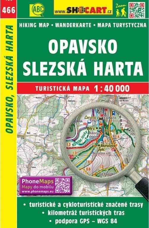 Levně SC 466 Opavsko, Slezská Harta 1:40 000