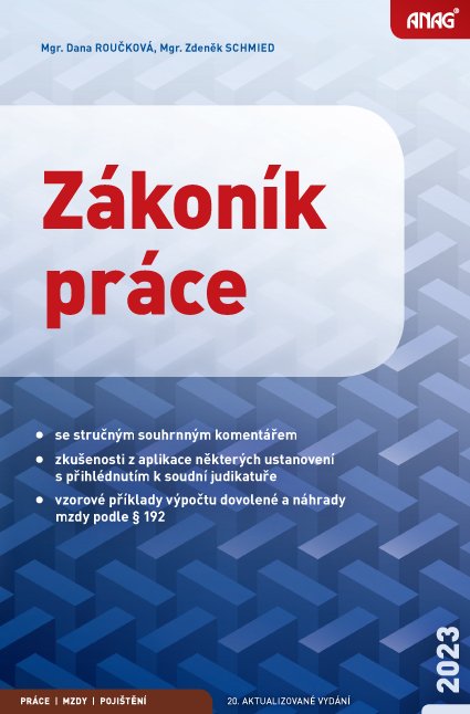 Levně Zákoník práce 2023 – sešit - Zdeněk Schmied