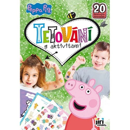 Levně Tetování s aktivitami Prasátko Peppa