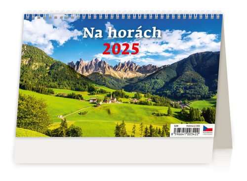 Levně Na horách 2025 - stolní kalendář