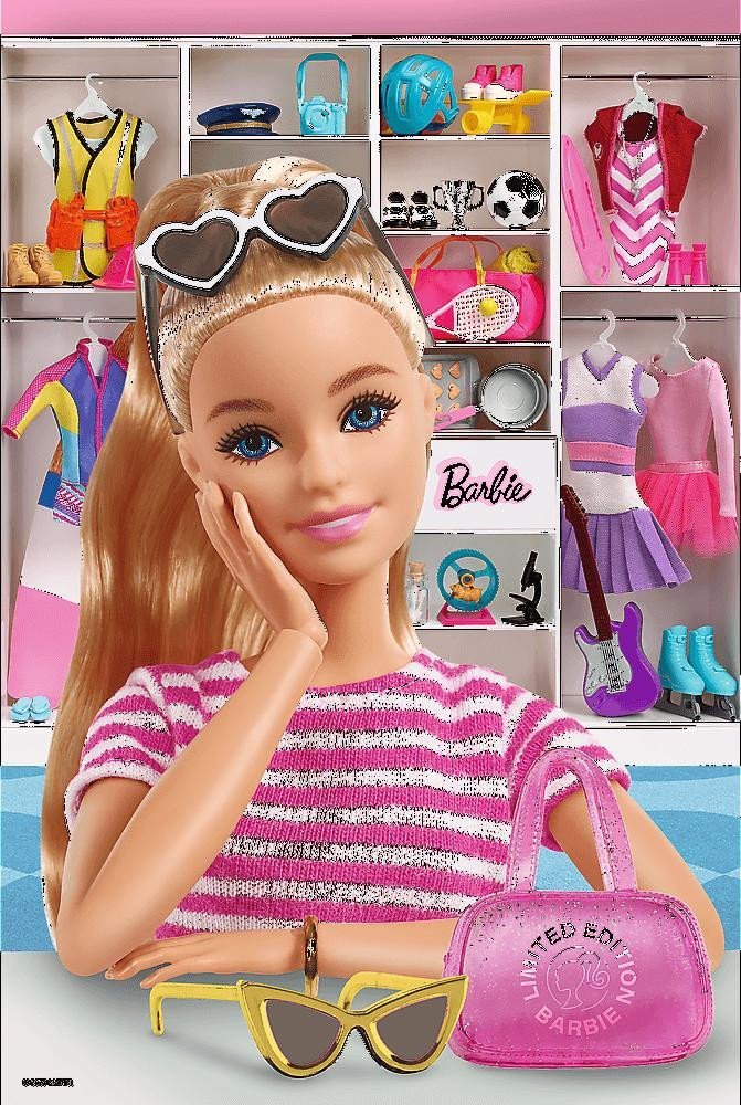 Levně Puzzle Seznamte se s Barbie/100 dílků