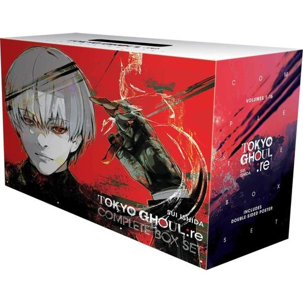 Levně Tokyo Ghoul: re Complete Box Set: Includes vols. 1-16 with premium - Sui Išida