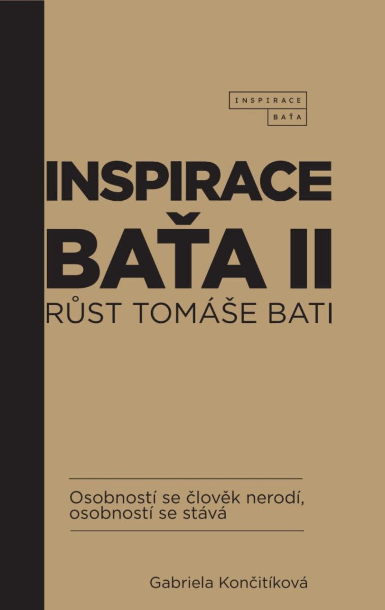 Levně Inspirace Baťa II - Růst Tomáše Bati - Gabriela Končitíková