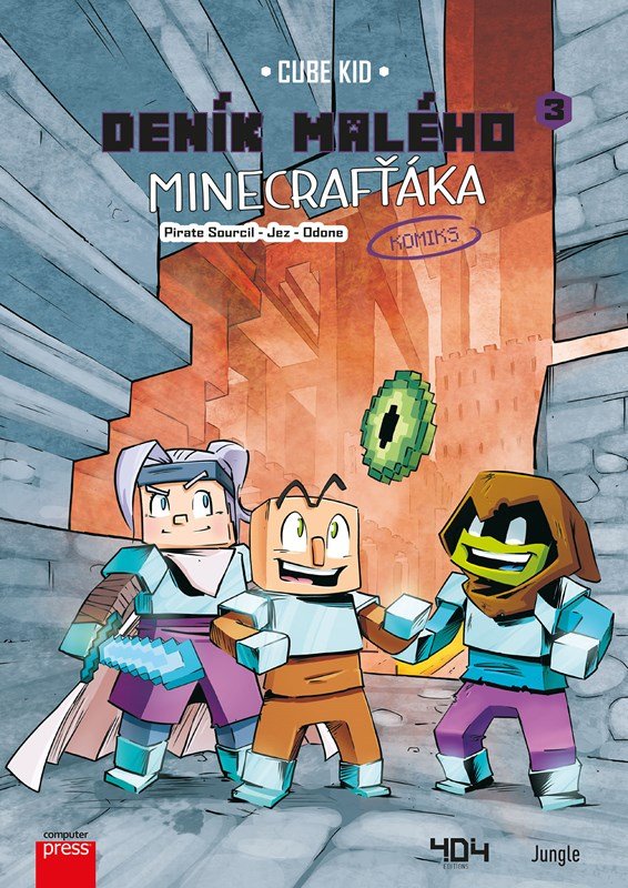 Levně Deník malého Minecrafťáka: komiks 3, 2. vydání - Cube Kid