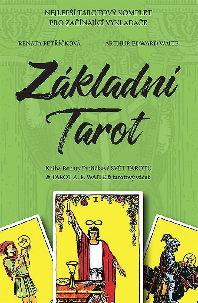 Levně Základní Tarot - Kniha Svět tarotu a 78 karet A.E.Waite + váček - Renata Petříčková