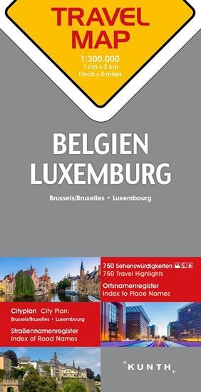 Levně Belgie / Lucembursko 1:300T