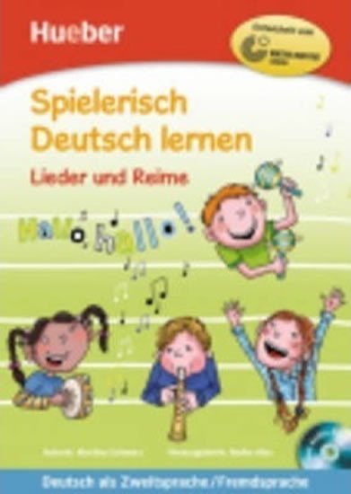 Levně Spielerisch Deutsch lernen: Lieder und Reime Buch mit eingelegter Audio-CD - Martina Schwarz