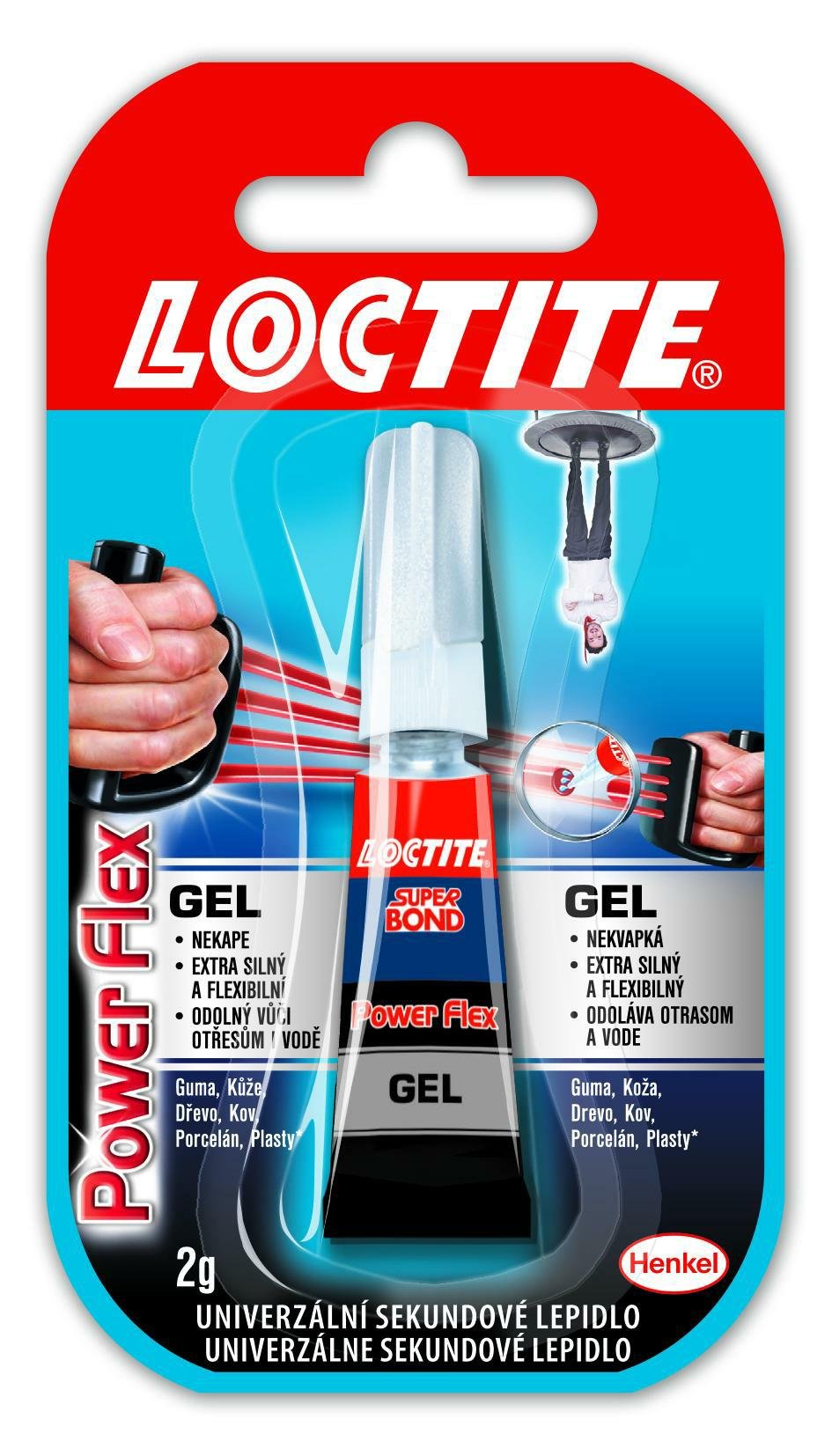 Henkel Loctite - sekundové lepidlo Super Bond gel, 2 g - 12ks