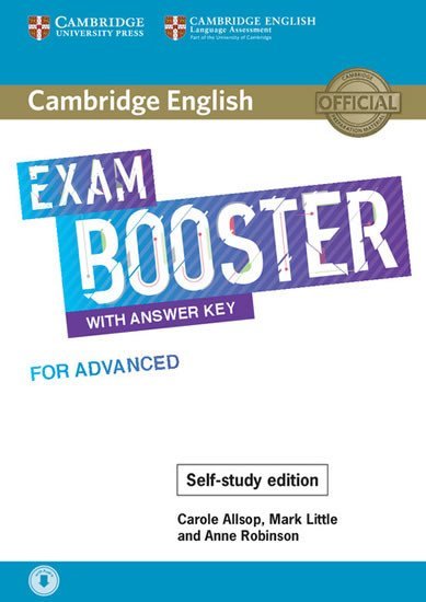 Levně Cambridge English Exam Booster with Answer Key for Advanced - Self-study Edition - Carole Allsop