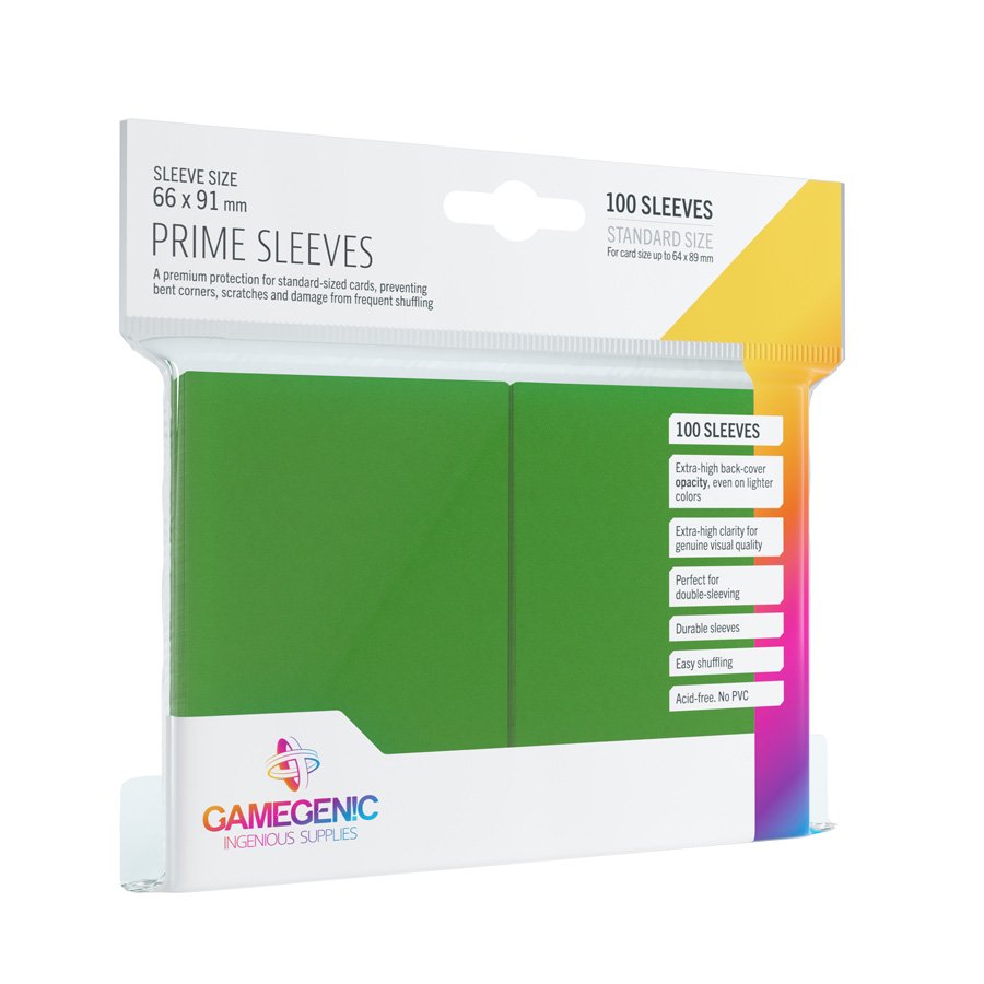 Levně Gamegenic: Prime Sleeves Green