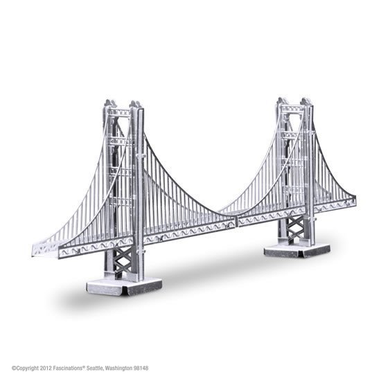 Levně Metal Earth 3D puzzle: Golden Gate Bridge