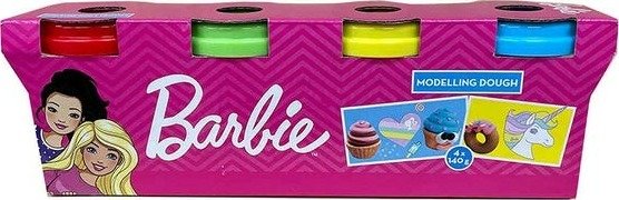 Modelína Barbie 4x140 g - Alltoys