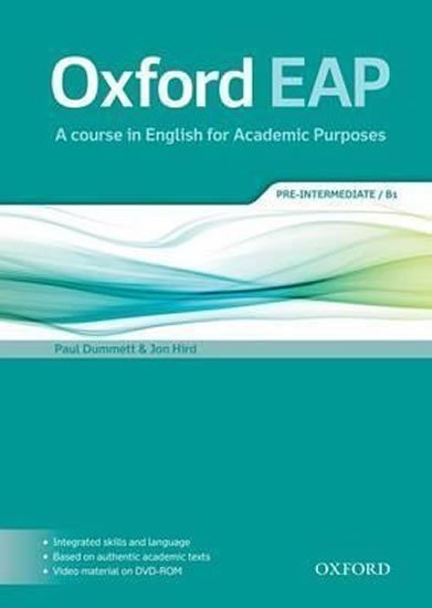 Levně Oxford English for Academic Purposes B1 Student´s Book + DVD-ROM Pack - Paul Dummett