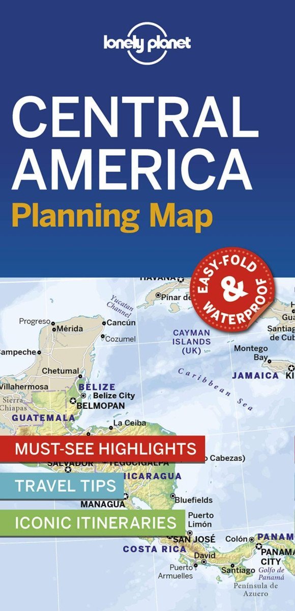 Levně WFLP Central America Planning Map 1st edition