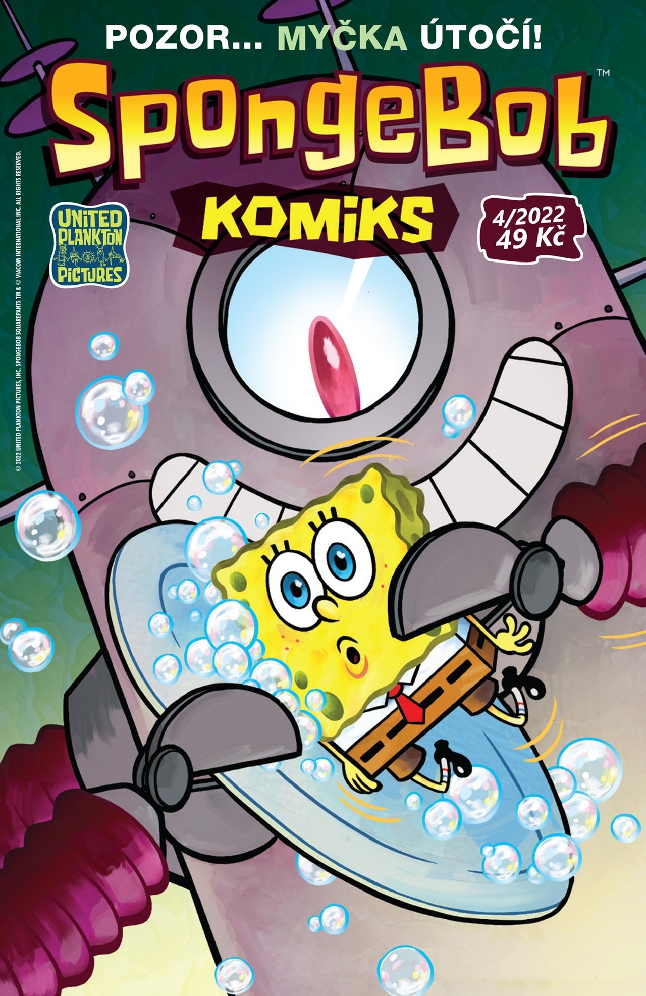 Levně SpongeBob 4/2022 - autorů kolektiv