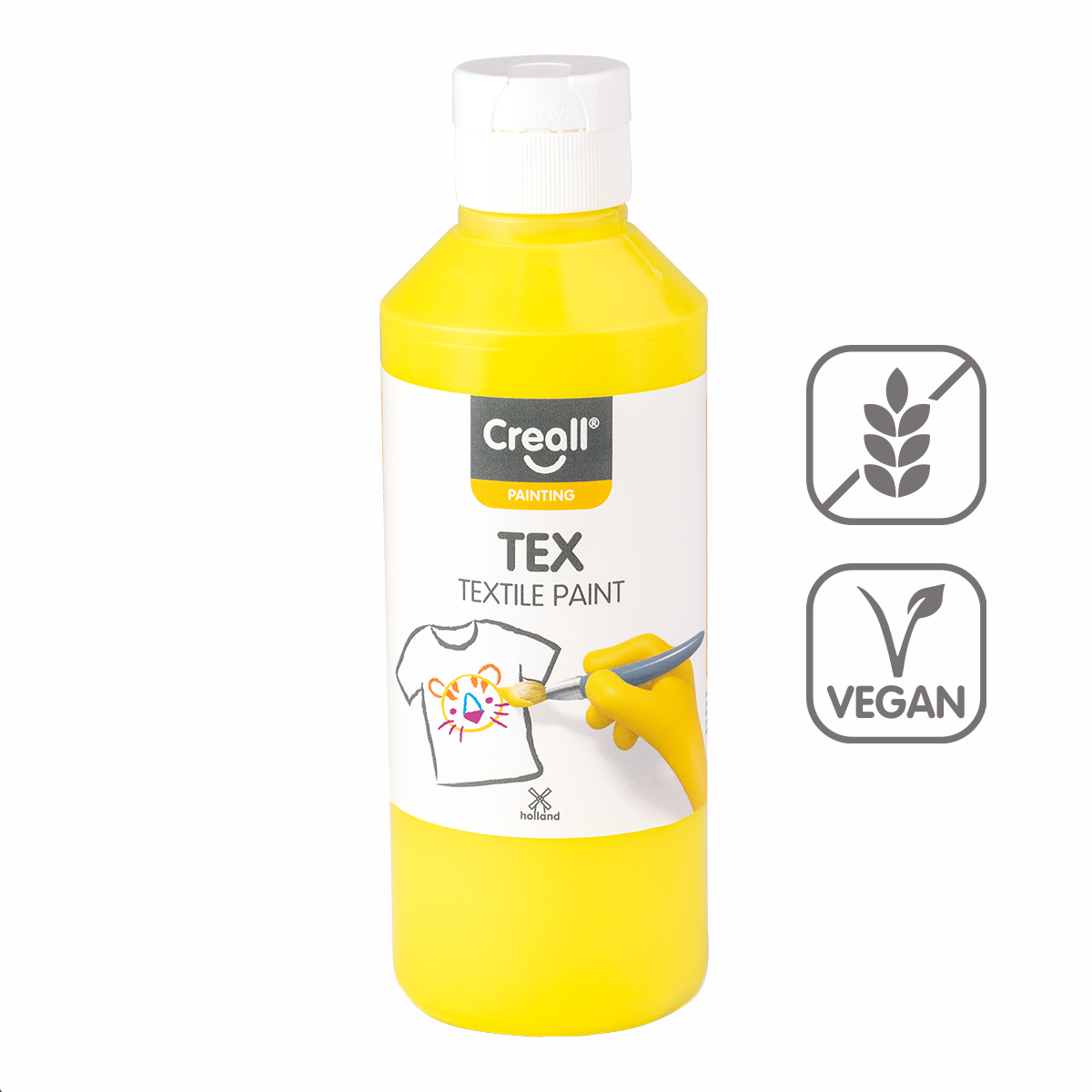 Product detail of Creall textilní barva TEX, 250 ml, žlutá