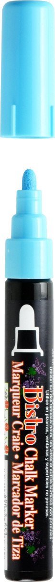 Levně Marvy 480-f3 Křídový popisovač fluo modrý 2-3 mm