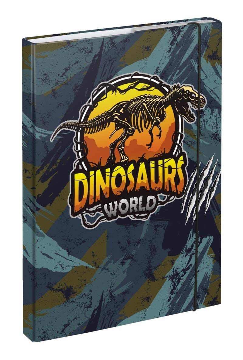 Levně BAAGL Desky na školní sešity A4 - Dinosaurs World