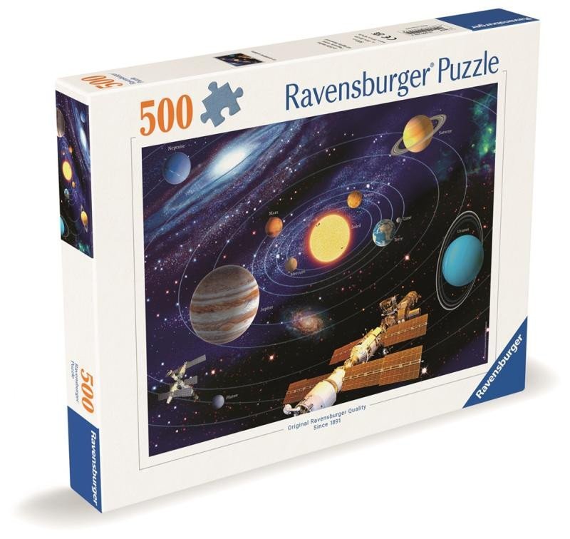 Levně Puzzle Sluneční soustava 500 dílků