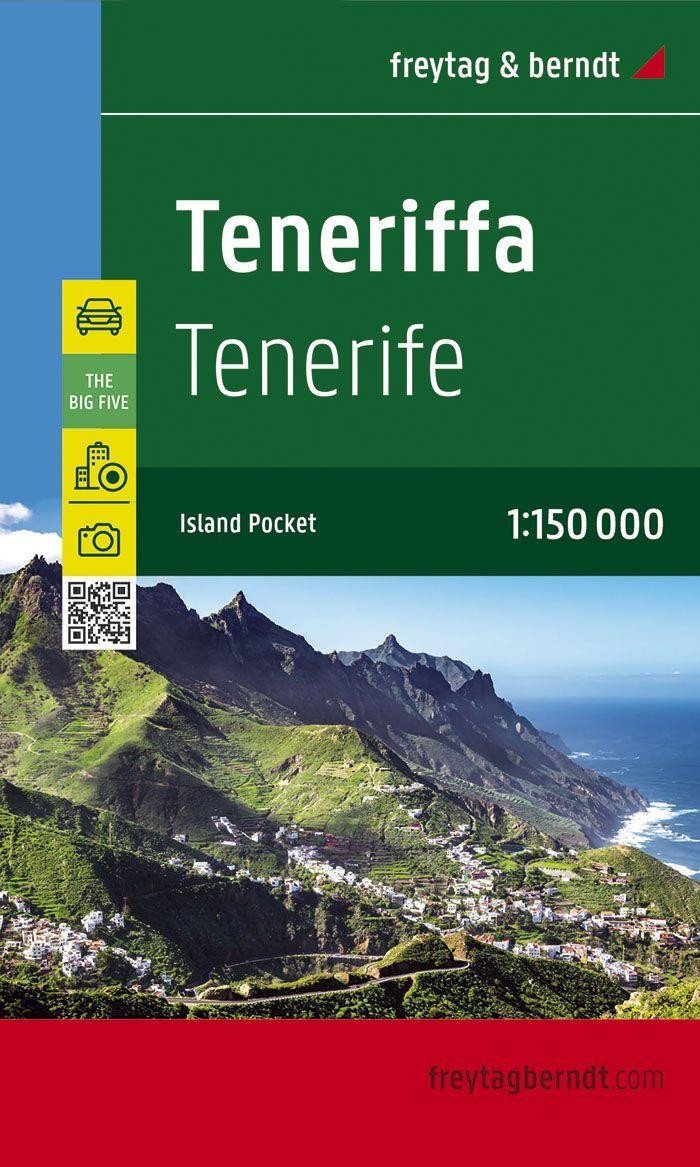 AK 0523 IP Tenerife 1:150 000 / kapesní automapa (lamino)