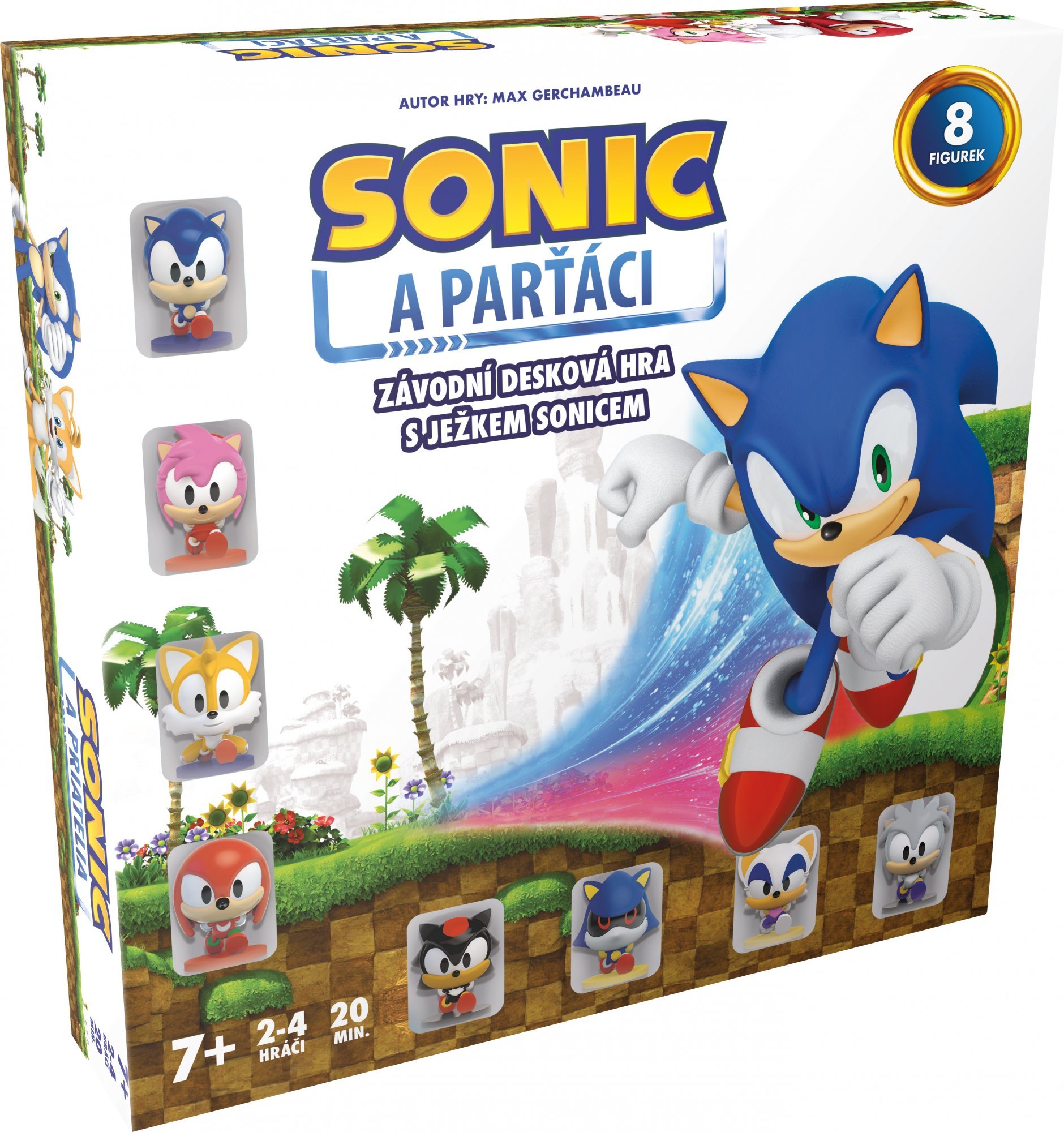 Sonic a parťáci - desková hra - Max Gerchambeau