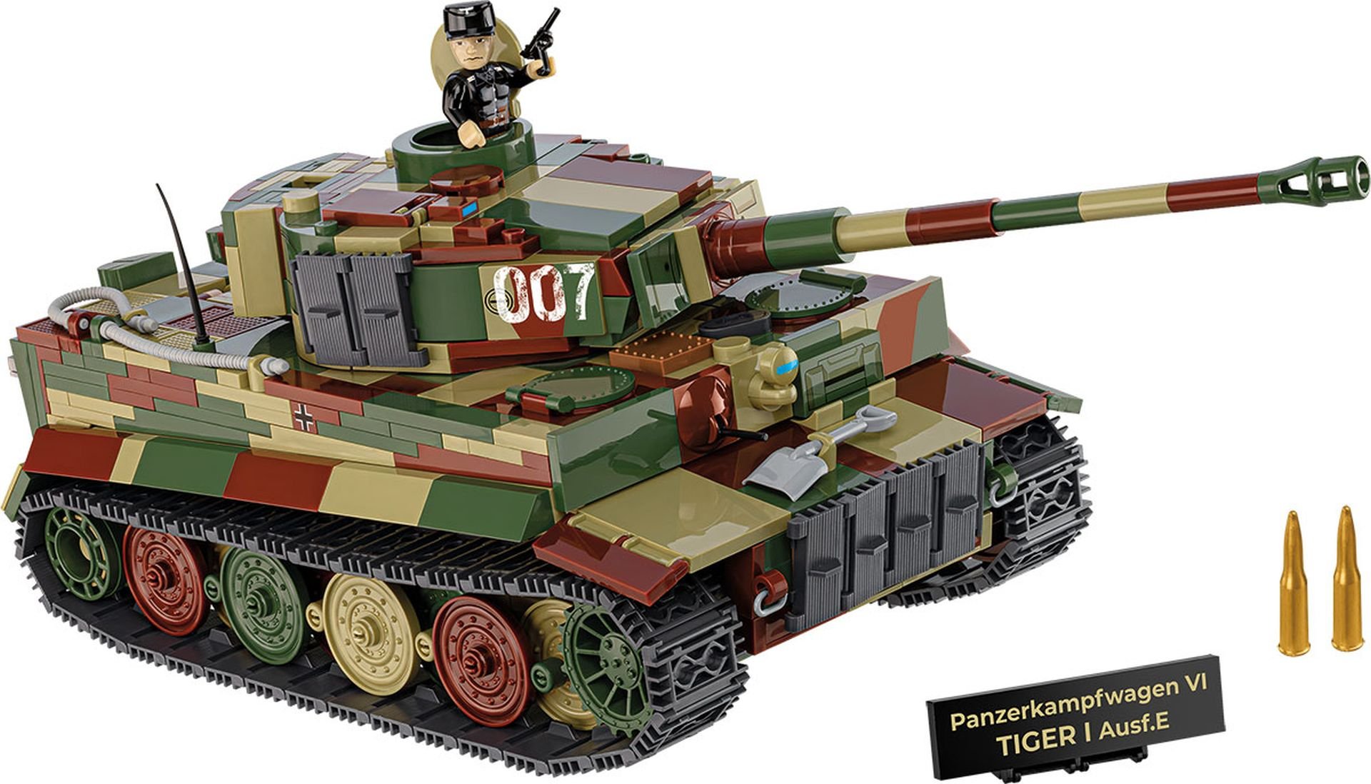 Levně COBI 2587 II WW PzKpfw VI Tiger I Ausf. E, 1:28, 1207 k, 1 f, EXECUTIVE EDITION