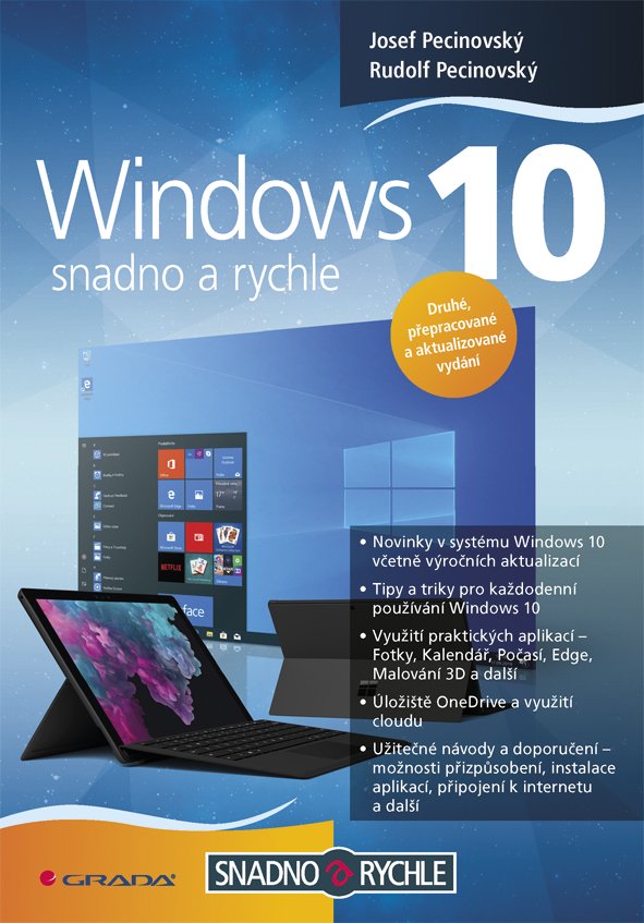 Windows 10 - Snadno a rychle, 2. vydání - Josef Pecinovský