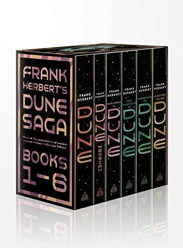 Levně Frank Herbert´s Dune Saga: 6 Book Boxed Set - Frank Herbert