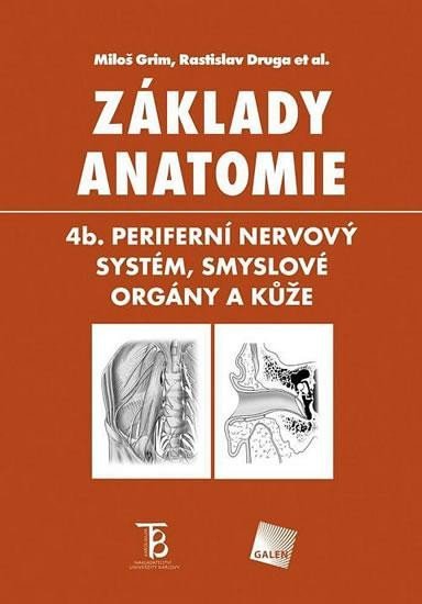 Levně Základy anatomie 4b - Periferní nervový systém, smyslové orgány a kůže, 3. vydání - Miloš Grim