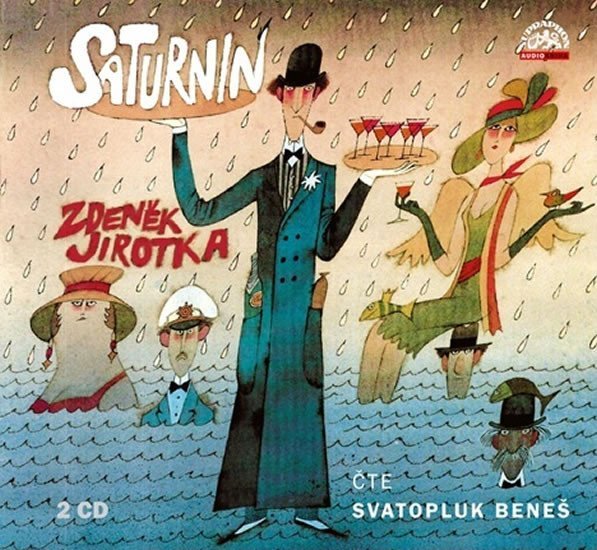 Saturnin - 2 CD - Zdeněk Jirotka