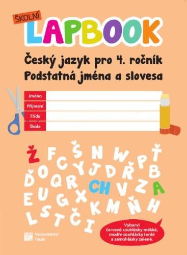 Levně Školní lapbook: ČJ pro 4. ročník - Podstatná jména a slovesa