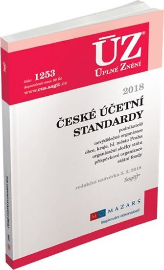 Levně ÚZ 1253 České účetní standardy 2018