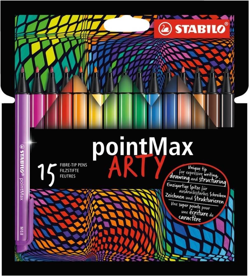 Levně STABILO ARTY Point Max 15 ks
