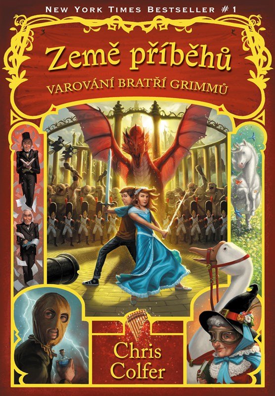 Země příběhů 3 - Varování bratří Grimmů, 1. vydání - Chris Colfer