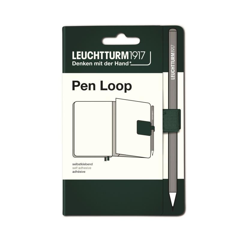 Levně Leuchtturm1917 Pen Loop Forest Green