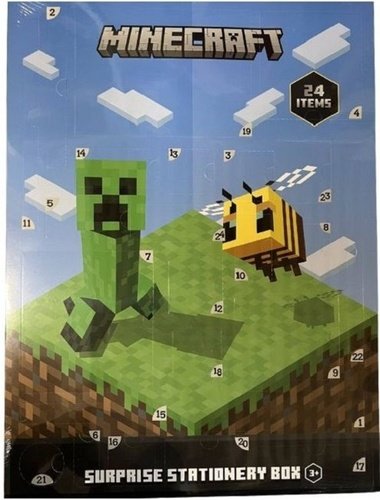 Levně Minecraft adventní kalendář papírenský