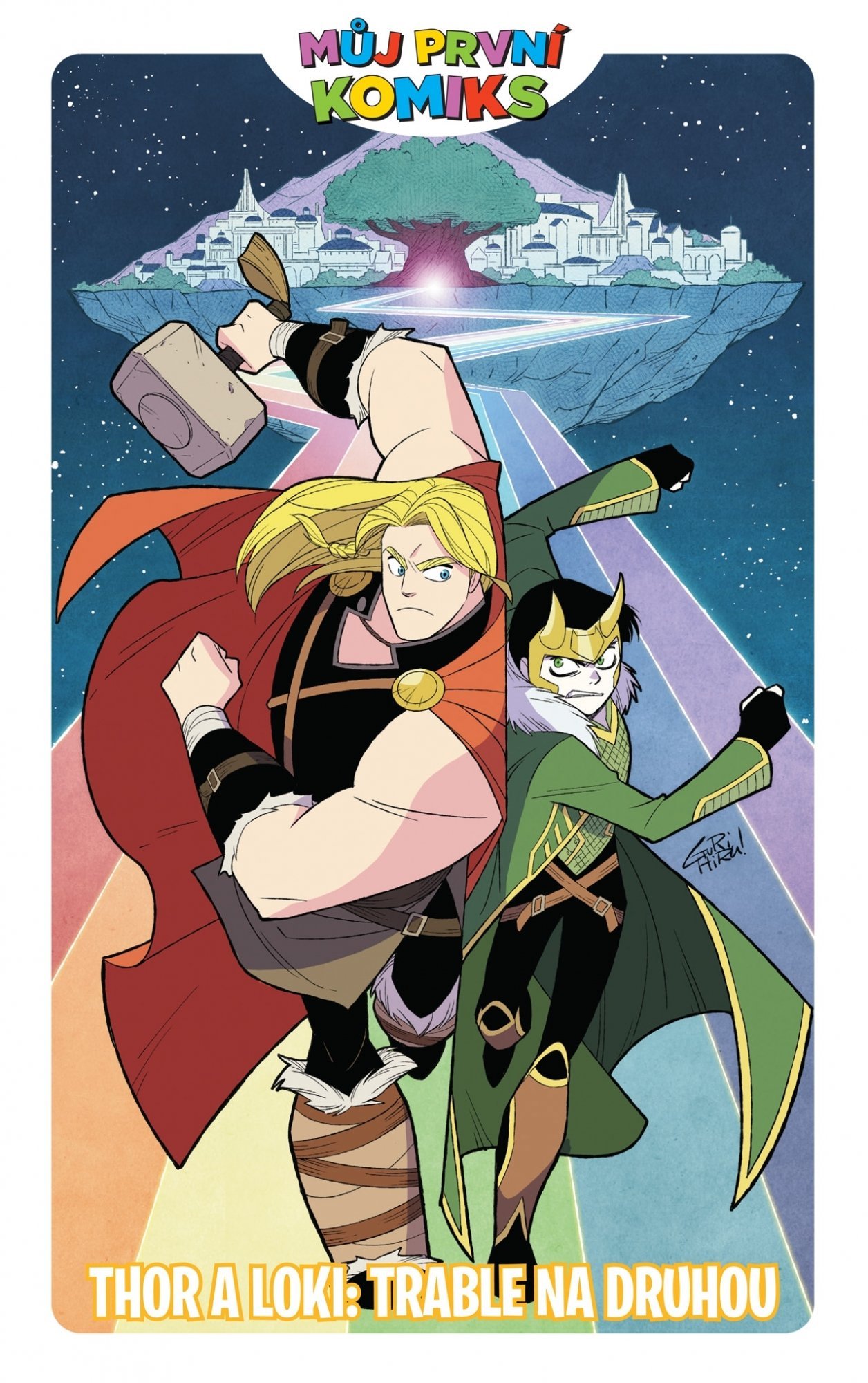 Levně Můj první komiks: Thor a Loki - Trable na druhou - Mariko Tamakiová