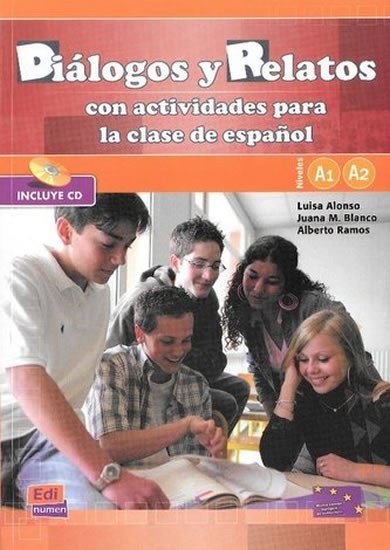 Levně Diálogos y relatos (A1 + A2) - Libro + CD