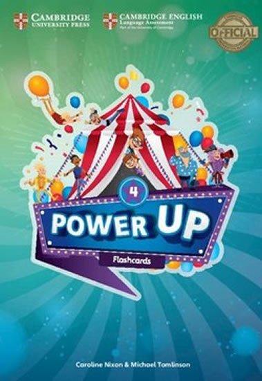 Levně Power Up Level 4 Flashcards (Pack of 185) - Caroline Nixon