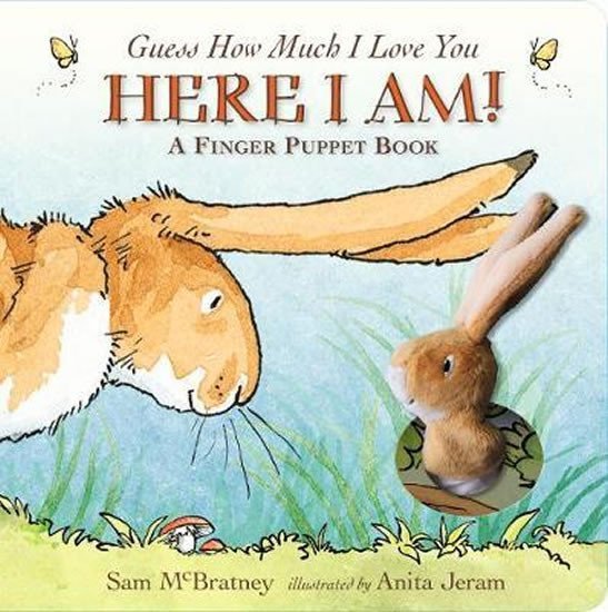 Levně Guess How Much I Love You: Here I Am A Finger Puppet Book : Here I Am! A Finger Puppet Book - Sam McBratney